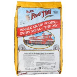 Bob's Red Mill – Bio – Vollkorn – Haferflocken – 25 lb