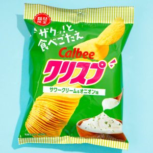 Calbee – Kartoffelchips – Sauerrahm-Zwiebel-Geschmack