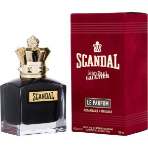 Jean Paul Gaultier Scandal Le Parfum Pour Homme von Jean Paul Gaultier – Eau de Parfum, Intense, Spray, nachfüllbar, 3,4 oz, für Herren