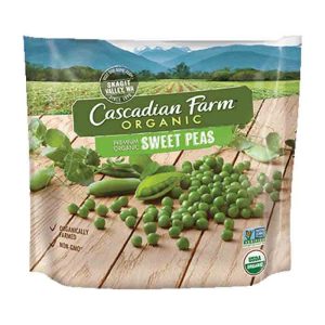 Cascadian Farm – tiefgefroren – süß – Erbsen – 10oz – Packung – 12