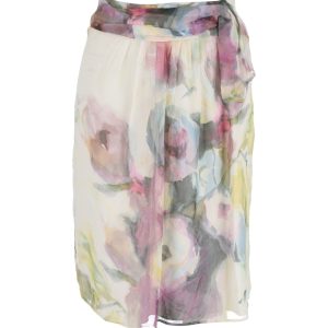 Valentino Rock – Blumenmuster, bedruckt, Mehrfarbig, Seide