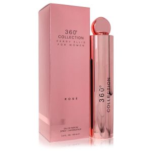 Perry Ellis 360 Collection Rose von Perry Ellis – Eau de Parfum, Spray, 3,4 oz, für Damen