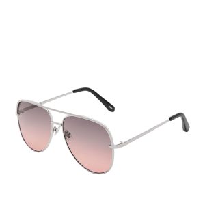 Fossil Damen-Sonnenbrille – Pilotenform