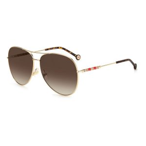 Carolina Herrera Damen-Sonnenbrille – 64mm, Gold