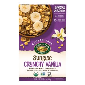 Nature's Path – Frühstückscerealien – knusprig – Vanille – 10,6 oz
