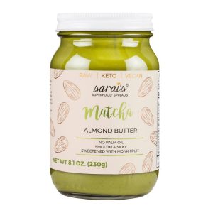 Matcha – Mandelmus – Glas – 24 – × – 12oz