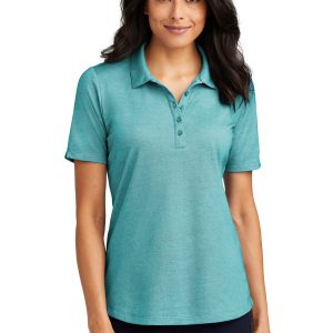 Port Authority Damen-Poloshirt – fein, Piqué, Mischung, LK830