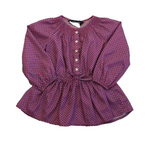 Ralph Lauren Mädchen-Kleid – Rosa, Blau, 7805982179388
