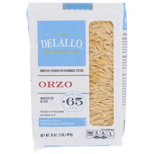 Delallo – Pasta – Orzo – 65 – 16oz