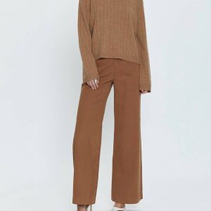 Hose – Jasmin, hoher Bund, Braun
