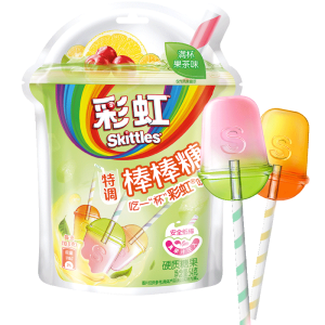 Skittles – Frucht – Tee – aromatisiert – Lutscher – 54g