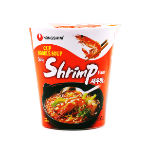Nongshim – scharf – Garnelen – Nudeln im Becher – Suppe