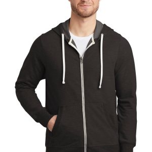 District Kapuzenpullover – Perfect Tri, French Terry, durchgehender Reißverschluss, DT356
