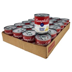 Karton – 24 – Campbell's – natriumreduziert – Hähnchen – Nudeln – Suppe – 7,25 oz