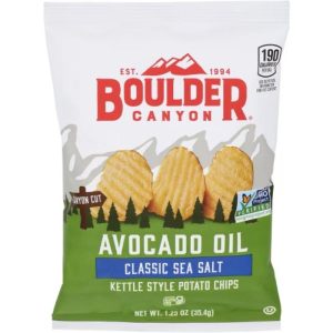 Boulder Canyon – Kartoffelchips – Avocadoöl – 1.25 oz – Packung – 55