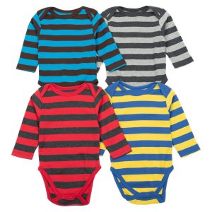 Baby-Body – vier, Packung, Langarm, 7195396341820
