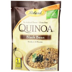 Roland – Schwarz – Bohnen – Quinoa – 5.46 oz – Packung – 6