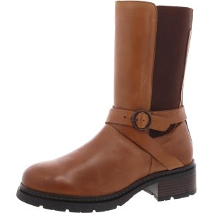 Reißverschluss – Leder – kniehohe Stiefel