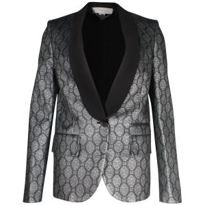 Stella McCartney Blazer – bedruckt, Mehrfarbig, Viskose, 7703684874300