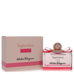 Signorina In Fiore von Salvatore Ferragamo – Eau de Toilette, Spray, 3,4 oz, für Damen