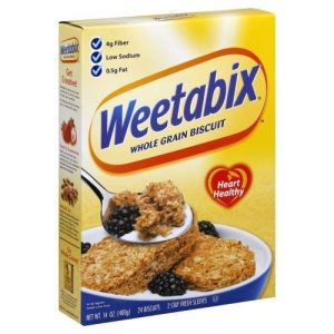 Weetabix – Frühstückscerealien – Vollkornweizen – naturbelassen – 14 oz – Packung – 12