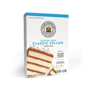 King Arthur – glutenfrei – klassisch – Gelb – Kuchen – Mischung