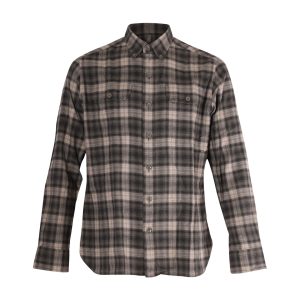 Tom Ford Hemd – kariert, bedruckt, Langarm, Knopfleiste vorne, Mehrfarbig, Baumwolle, 7748695556156