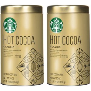 Starbucks – Trinkschokolade – Mischung – klassisch – 30 oz – Packung – 2