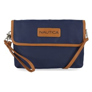 Nautica Damen-Geldbörse – Nylon, Mini, Tasche