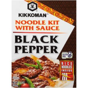 Kikkoman – Set – Nudeln – Schwarzer Pfeffer – 4.8 oz – Packung – 6