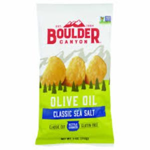 Boulder Canyon – naturbelassen – Kettle – Chips – Olivenöl – 5 oz – Packung – 1