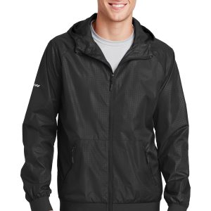 Sport-Tek – Herren – geprägt – mit Kapuze – Windjacke – JST53