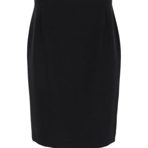 Max Mara – Bleistiftrock – Schwarz – Seide – 7766530457660