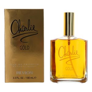 Charlie Gold von Revlon – 3,4 oz, Eau de Toilette, Spray, für Damen