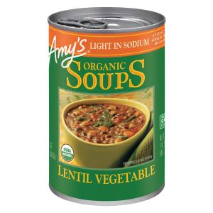 Amy's – Bio – Linsen – Gemüse – Suppe – 14.5 oz – Packung – 12