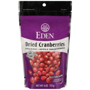 EDEN FOODS – Frucht – getrocknet – Cranberry – 4 oz – Packung – 1
