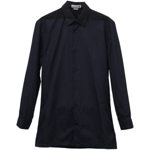 Balenciaga Hemd – Marineblau, Baumwolle, 7748771708988