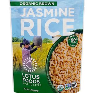Lotus Foods – Bio – Jasmin – Vollkornreis – 8 oz – Packung – 6