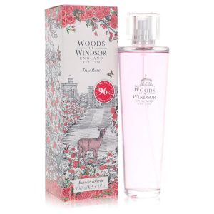 True Rose von Woods of Windsor – Eau de Toilette, Spray, 3,3 oz, für Damen