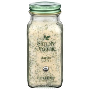 Simply Organic – Würzmischung – Knoblauch – Salz – Flasche – 4.7 oz – Packung – 1