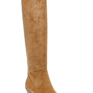 Damen – hoher Schaft – spitze Schuhspitze – kniehohe Stiefel – 7803915042876