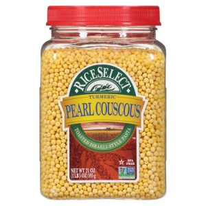 Riceselect – Couscous – mit Perlen – Kurkuma – 21 oz – Packung – 4