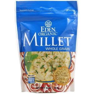 Eden Foods – Bio – Vollkorn – Hirse – 16 oz – Packung – 12