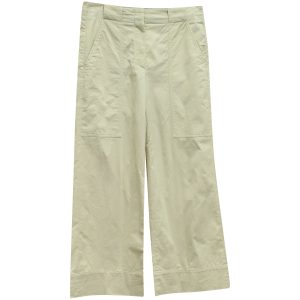 Brunello Cucinelli Hose – weites Bein, Beige, Baumwolle, 7833239879740